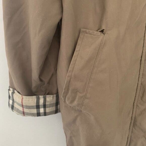 Burberry Bowpark Raincoat Removable Wool Liner In Khaki And Signature Plaid 10 - Picture 11 of 15